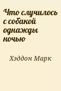 Что случилось с собакой однажды ночью